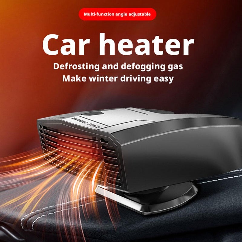 Car Heaters for Vehicle, 200W Fast Heating & Cooling Fan, 12V Plug in Car Heater, Cars Heater for Windshield Defogger with 360° Rotary CarHeaters for Vehicle,RV,SUV ﻿ - Image 4